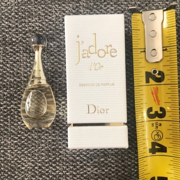 Christian Dior Gift J’adore L’Or Essence De Parfum 3.5ml- 0.12 FL.Oz Miniature - Picture 10 of 12